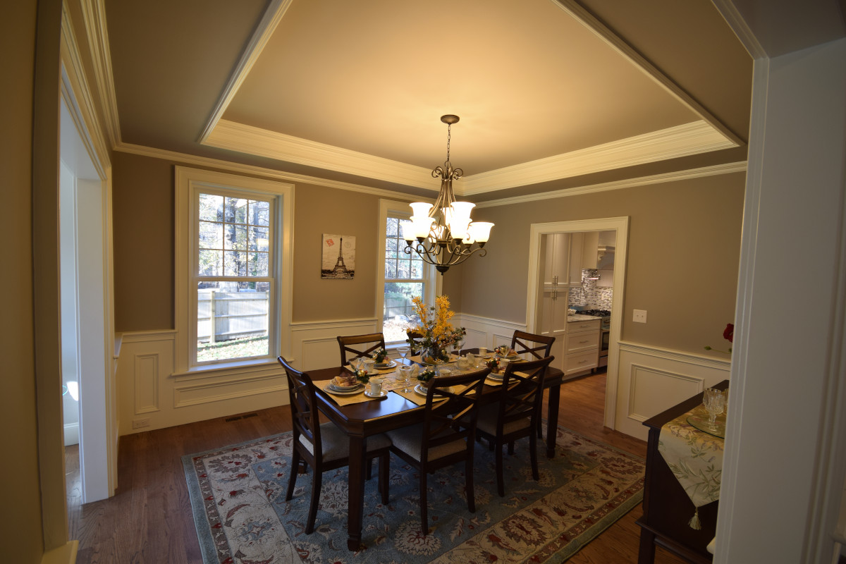 How to Paint a Room - picture of dining room